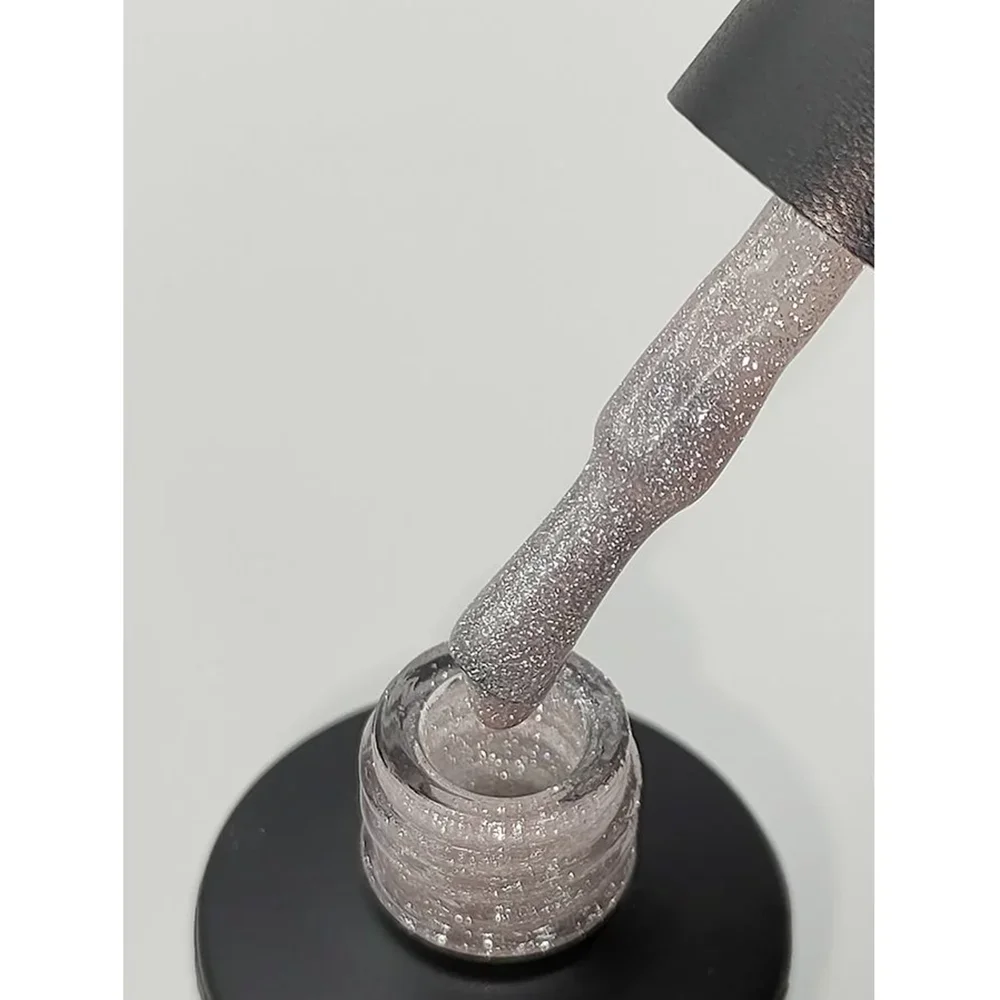 База світловідбиваюча UNO Rubber Color Base Creme, 8 мл - Зображення 2