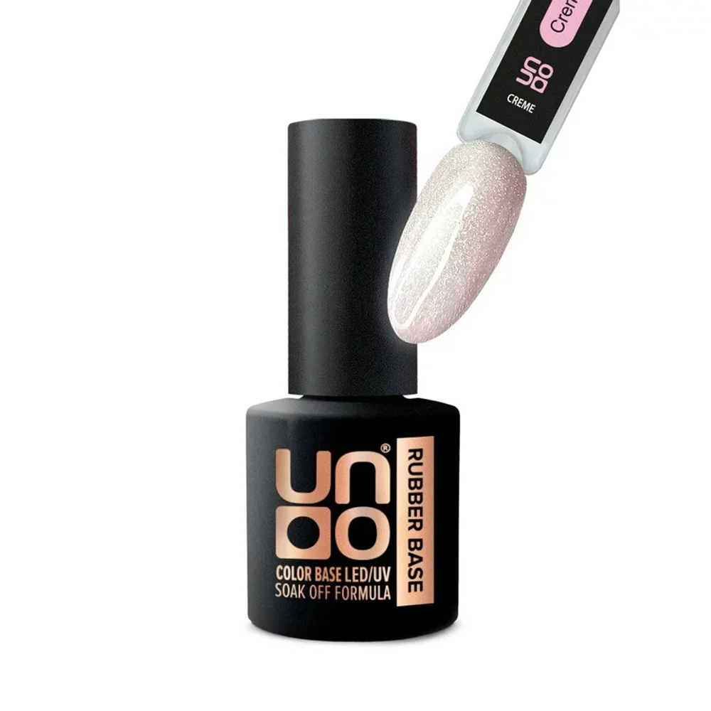 База світловідбиваюча UNO Rubber Color Base Creme, 8 мл