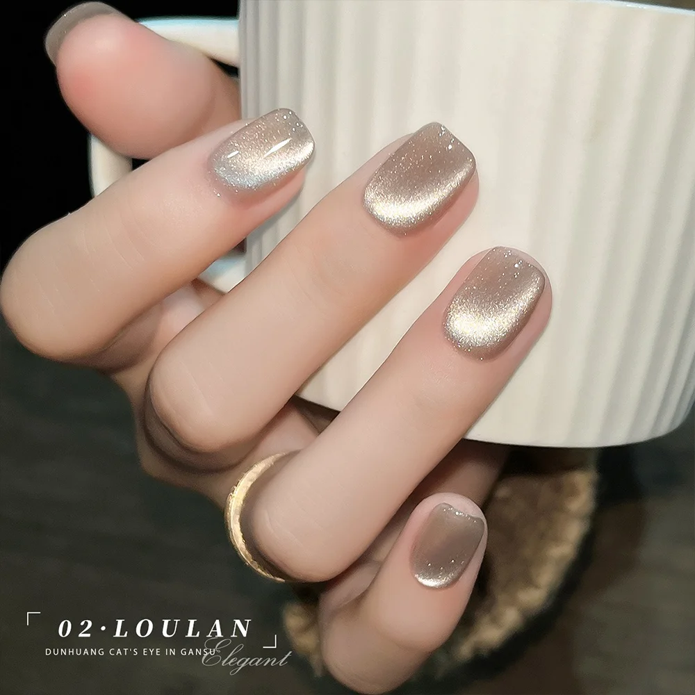 Гель-лак Jillradia Loulan Cat Eye 02, 10 мл