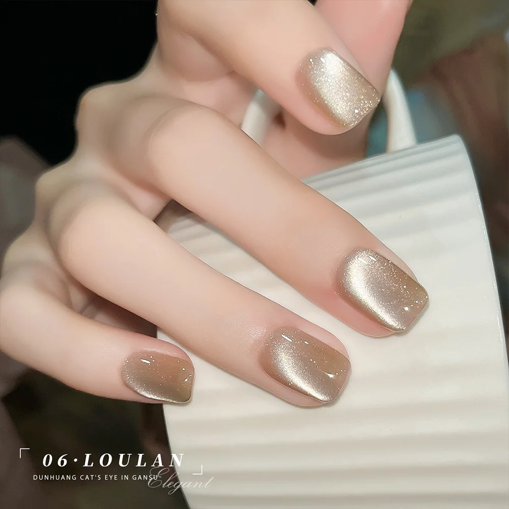Гель-лак Jillradia Loulan Cat Eye 06, 10 мл