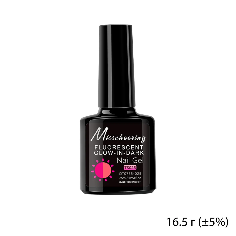 Гель-лак Fluorescent Glow In Dark Misscheering 026, 7.5 мл - Зображення 3