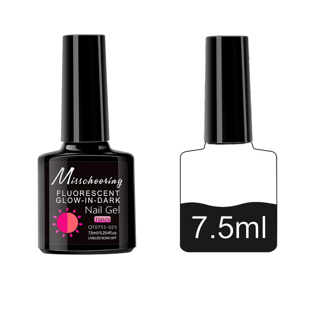 Гель-лак Fluorescent Glow In Dark Misscheering 025, 7.5 мл - Зображення 2