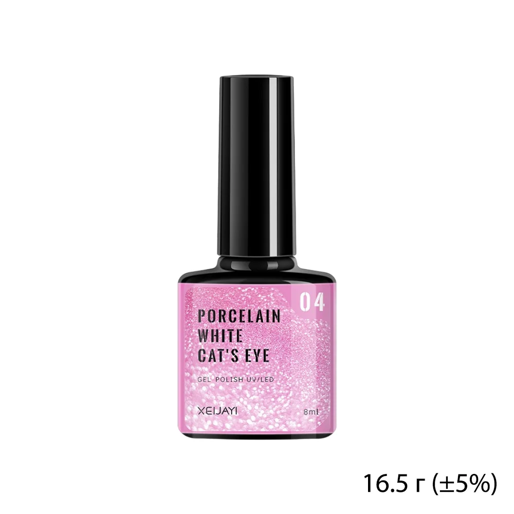 Гель-лак XEIJAYI Porcelain Cat Eye 01, 8 мл - Зображення 4
