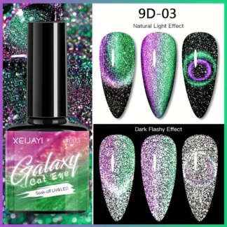 Гель-лак XEIJAYI Galaxy Cat Eye 9D 03, 7.3 мл