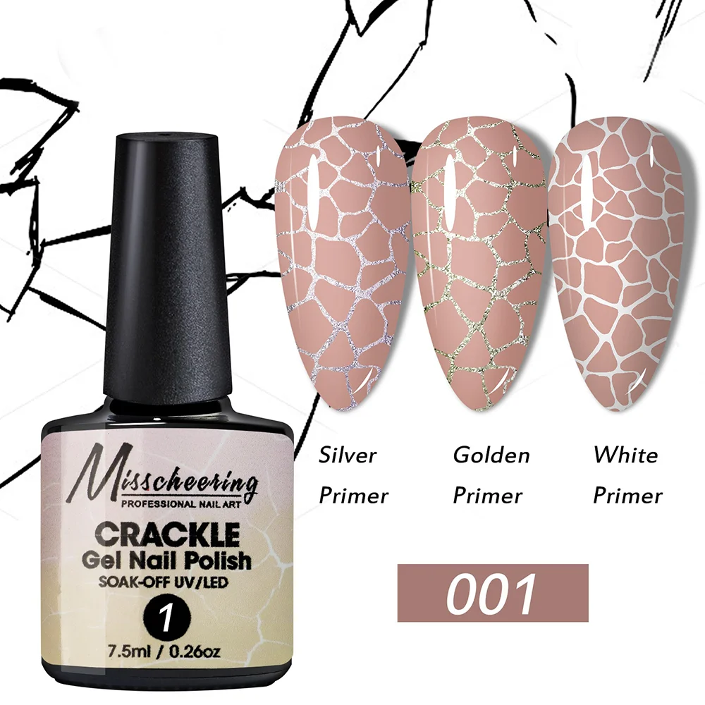 Гель-лак Misscheering Crackle 001, 7.5 мл