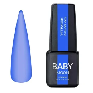 Гель-лак Baby Moon VITRAGE Color Gel №06, 6 мл (Синій)