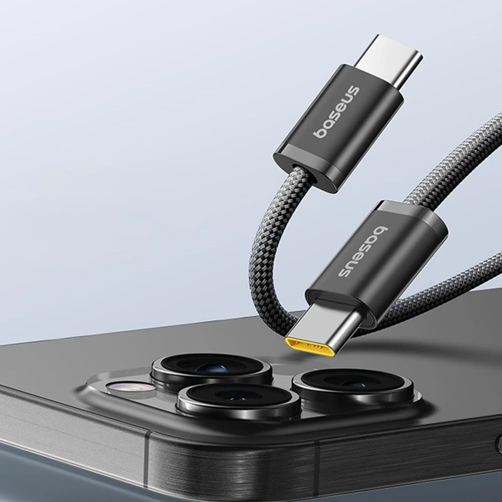 Кабель Baseus Dynamic 4 Series USB-C to USB-C 100W 1м (чорний)