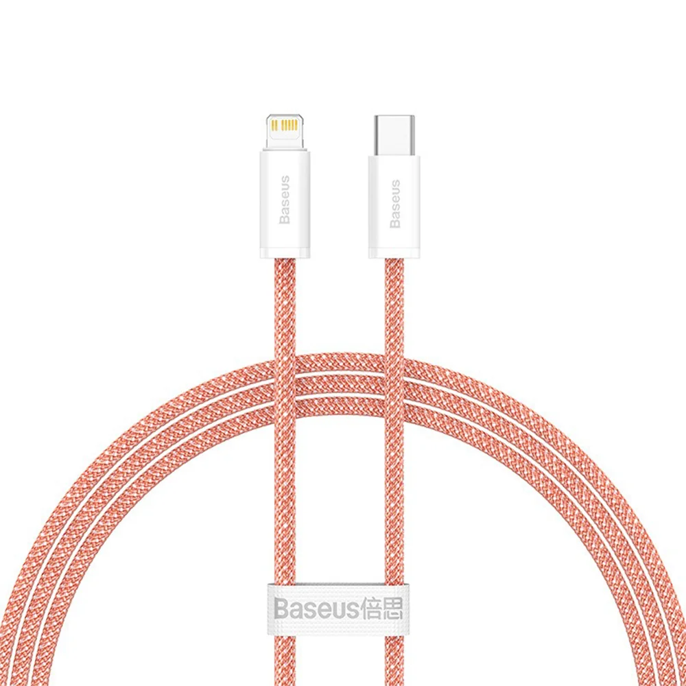 Кабель Baseus Dynamic Series USB-C to Apple Lightning 20W 1м (помаранчевий)