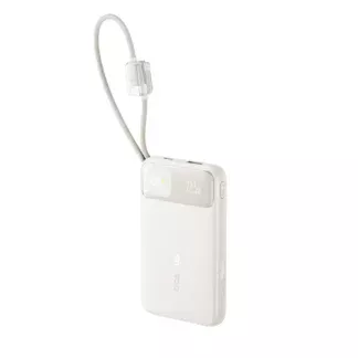 Зовнішній портативний акумулятор Baseus EnerFill FC11 10000mAh 22.5W (бежевий)
