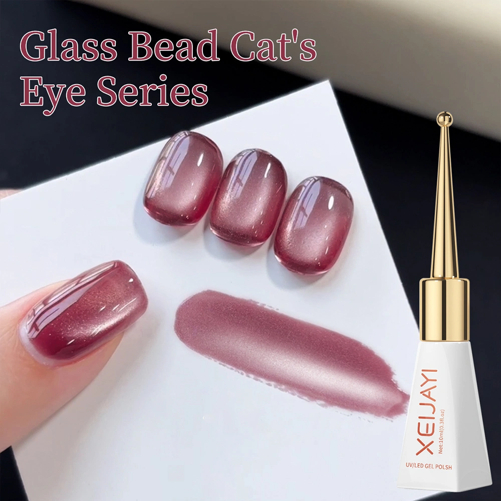 Гель-лак XEIJAYI Glass Bead Cat Eye 04, 10 мл