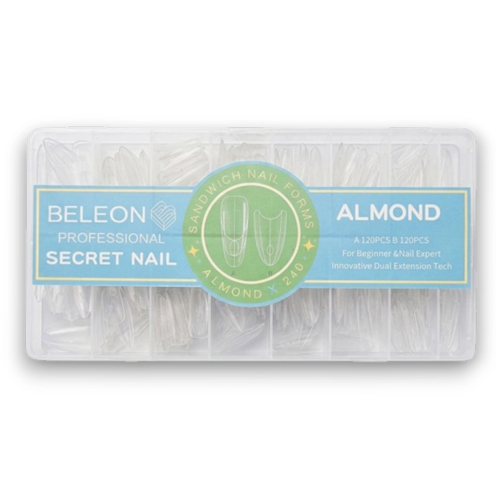 Подвійні верхні сендвіч-форми Beleon Almond (мигдаль)
