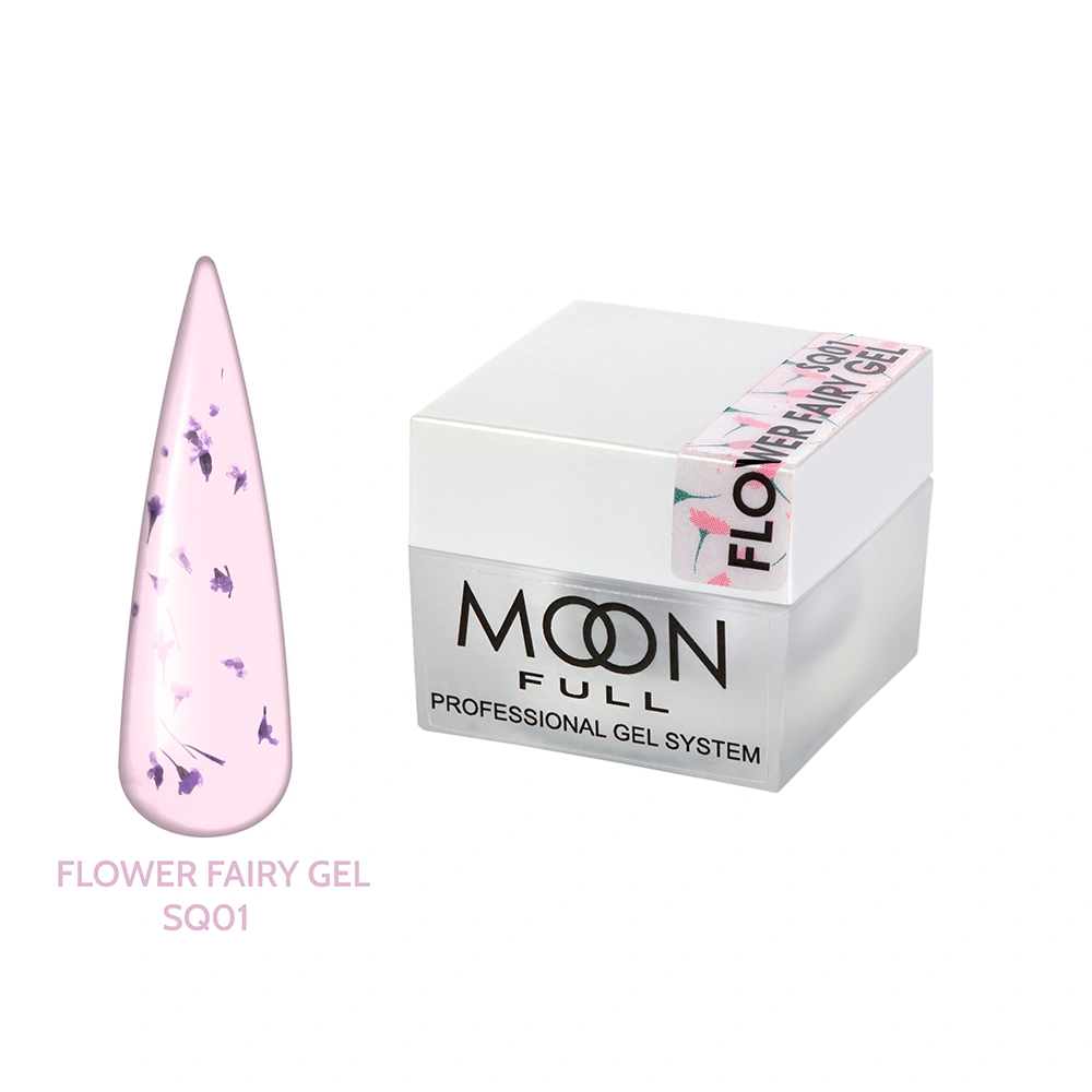 Гель з сухоцвітами Moon Full Flower Fairy Gel №SQ01, 5 мл