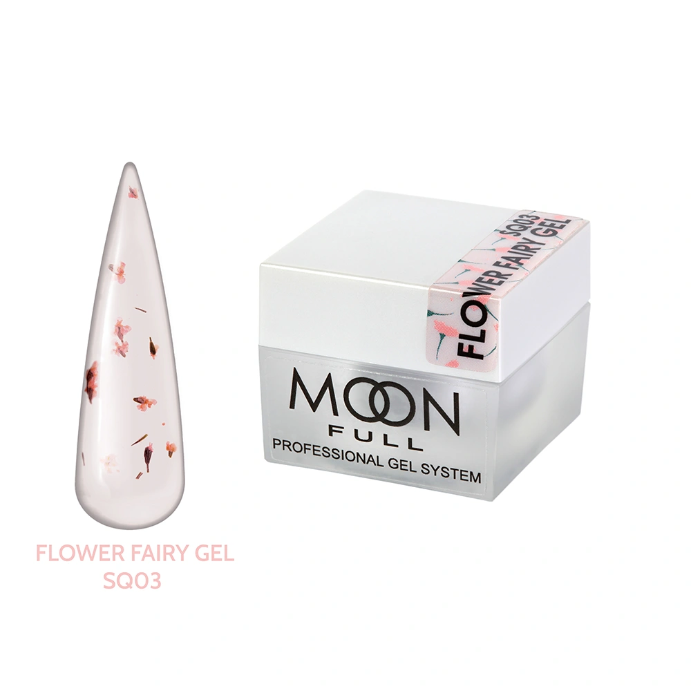 Гель з сухоцвітами Moon Full Flower Fairy Gel №SQ03, 5 мл