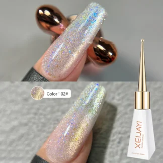 Гель-лак XEIJAYI Summer Crushed Ice Cat Eye 02, 10 мл