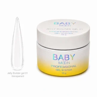 Гель-желе для нарощування Baby Moon Jelly Builder Gel №01, 15 мл