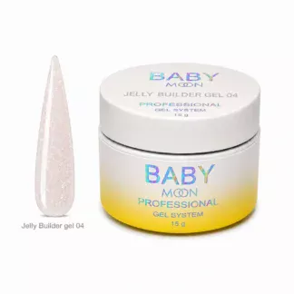 Гель-желе для нарощування Baby Moon Jelly Builder Gel №04, 15 мл