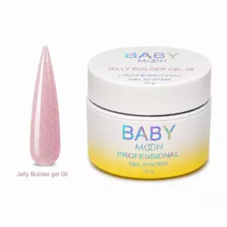 Гель-желе для нарощування Baby Moon Jelly Builder Gel №06, 15 мл