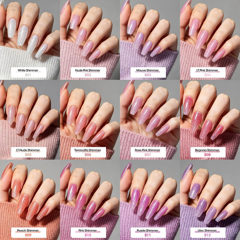 Акрилгель Misscheering Shimmer B07, 30 мл - Зображення 3